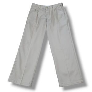 Haggar Pants Size 32 32"Wx30"L Haggar Classic Fit Pleated Expandable Waistband